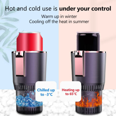 Auto Cooling and Heating Cup Holder for Cars – Fast Thermoelectric Temperature Control